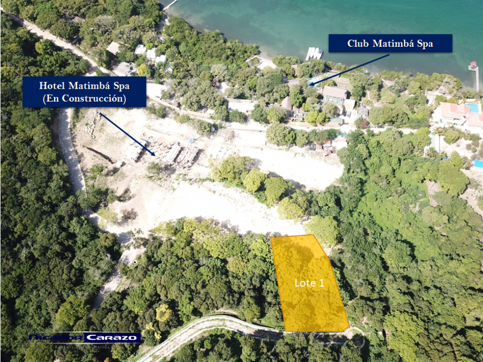 Venta lote de terreno en Matimba Condominio en Isla de Baru Cartagena