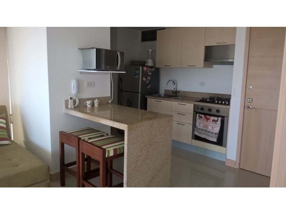 ARRIENDO APARTAMENTO AMOBLADO EN  CRESPO CARTAGENA DE INDIAS